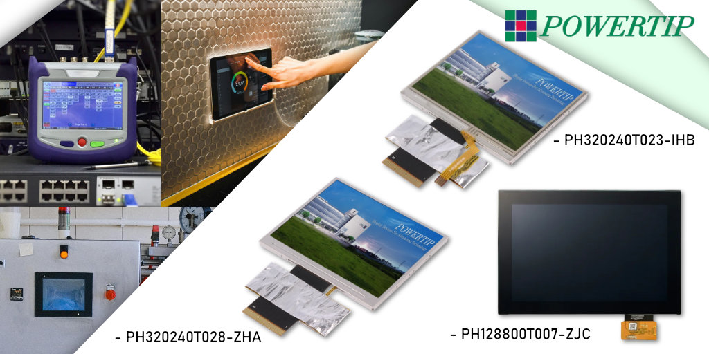 Wyświetlacz, który działa w każdych warunkach? - Powertip do aplikacji przemysłowych